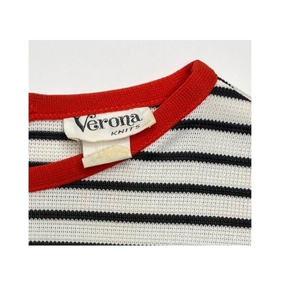 Vintage Verona Knits Top Sz Vintage 12 - Picture 5 of 8